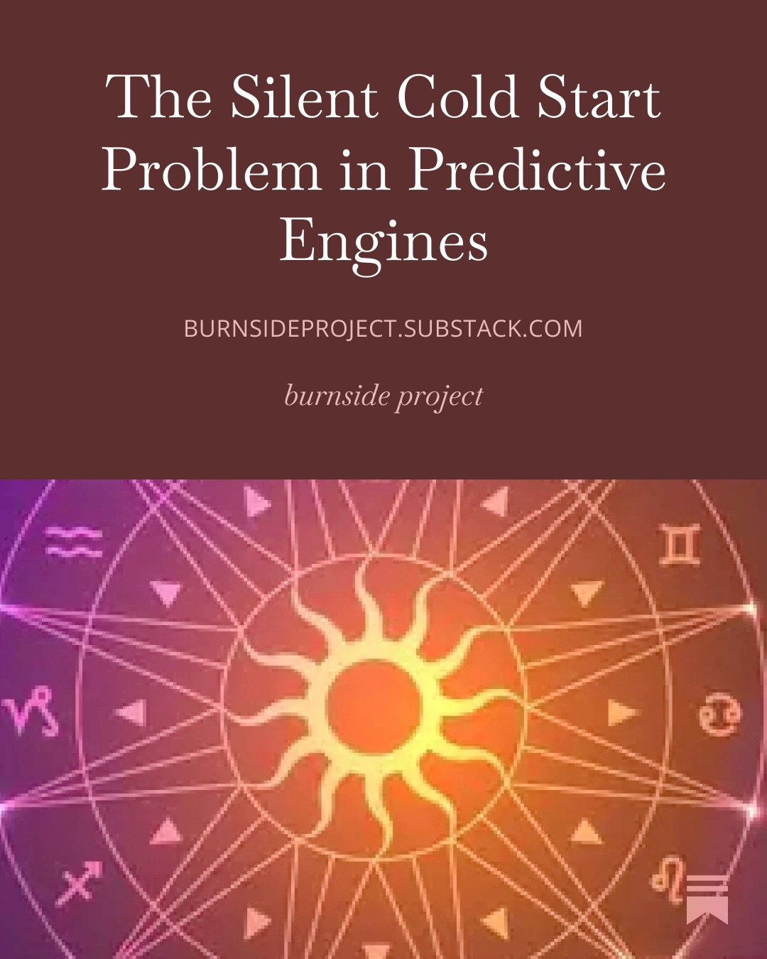 Cover image for "The Silent Cold Start Problem in Predictive Engines" by ML Engineering - Every ML-powered monitoring tool faces the same uncomfortable question on day on...